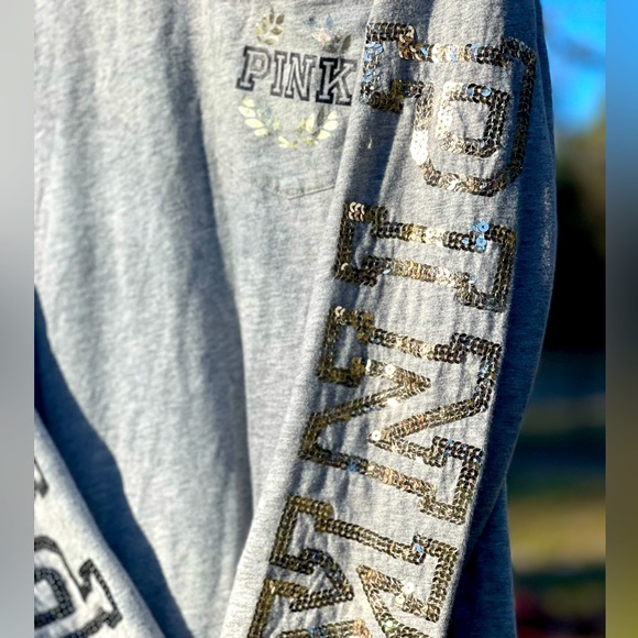 Victoria Secret PINK Long Sleeve Bling - Picture 7 of 14